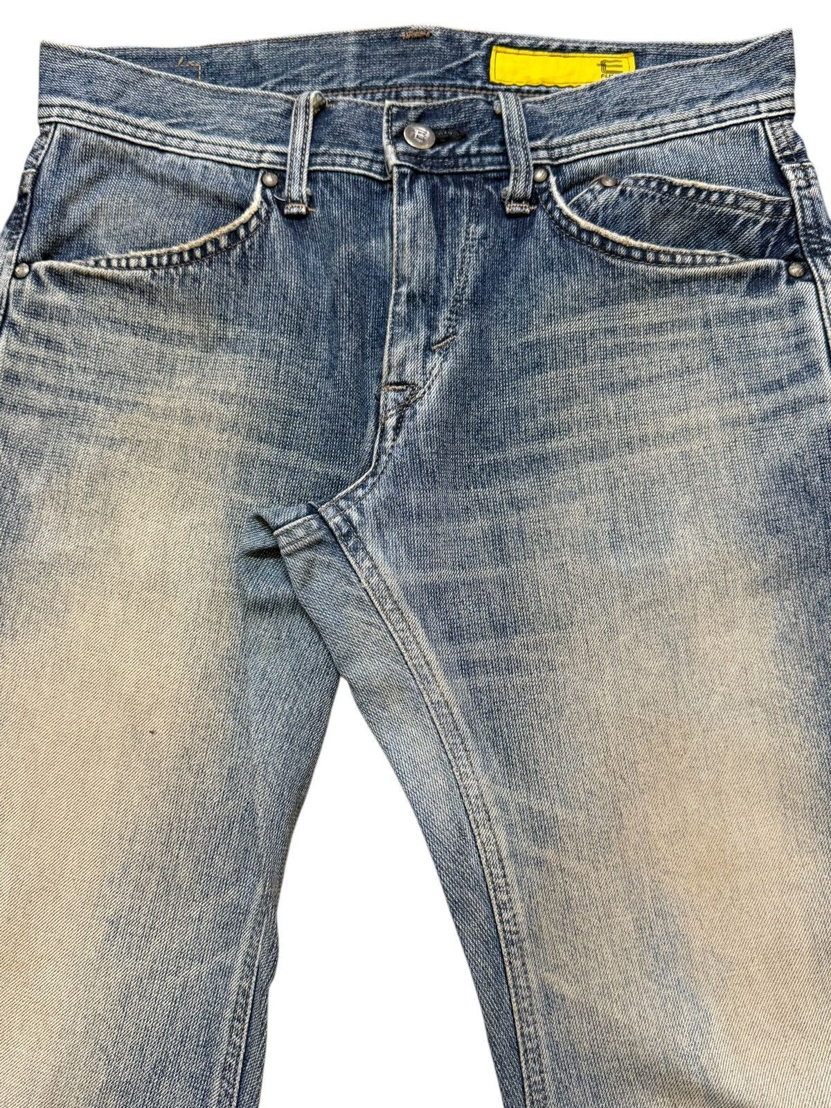 Edwin Vintage Y2K Edwin E-Function Mud Wash Faded Twisted Leg Size US 31 - 4 Thumbnail