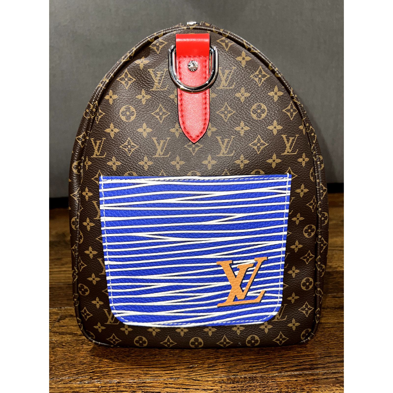 Louis Vuitton Louis Vuitton Keepall Bandouliere Patchwork Travel Bag Size ONE SIZE - 5 Thumbnail