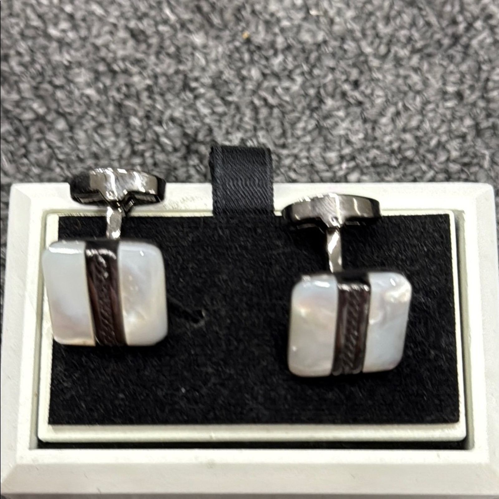 Other NWT One Laack Orange and silver Men's Cufflinks Size ONE SIZE - 1 Thumbnail