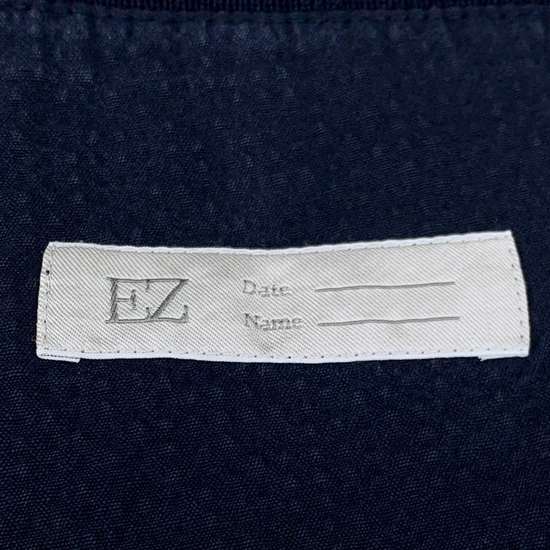 Ermenegildo Zegna Ermenegildo Zegna Mens Dark Blue Cotton Blend Suit Jacket Si Size US M / EU 48-50 / 2 - 2 Thumbnail