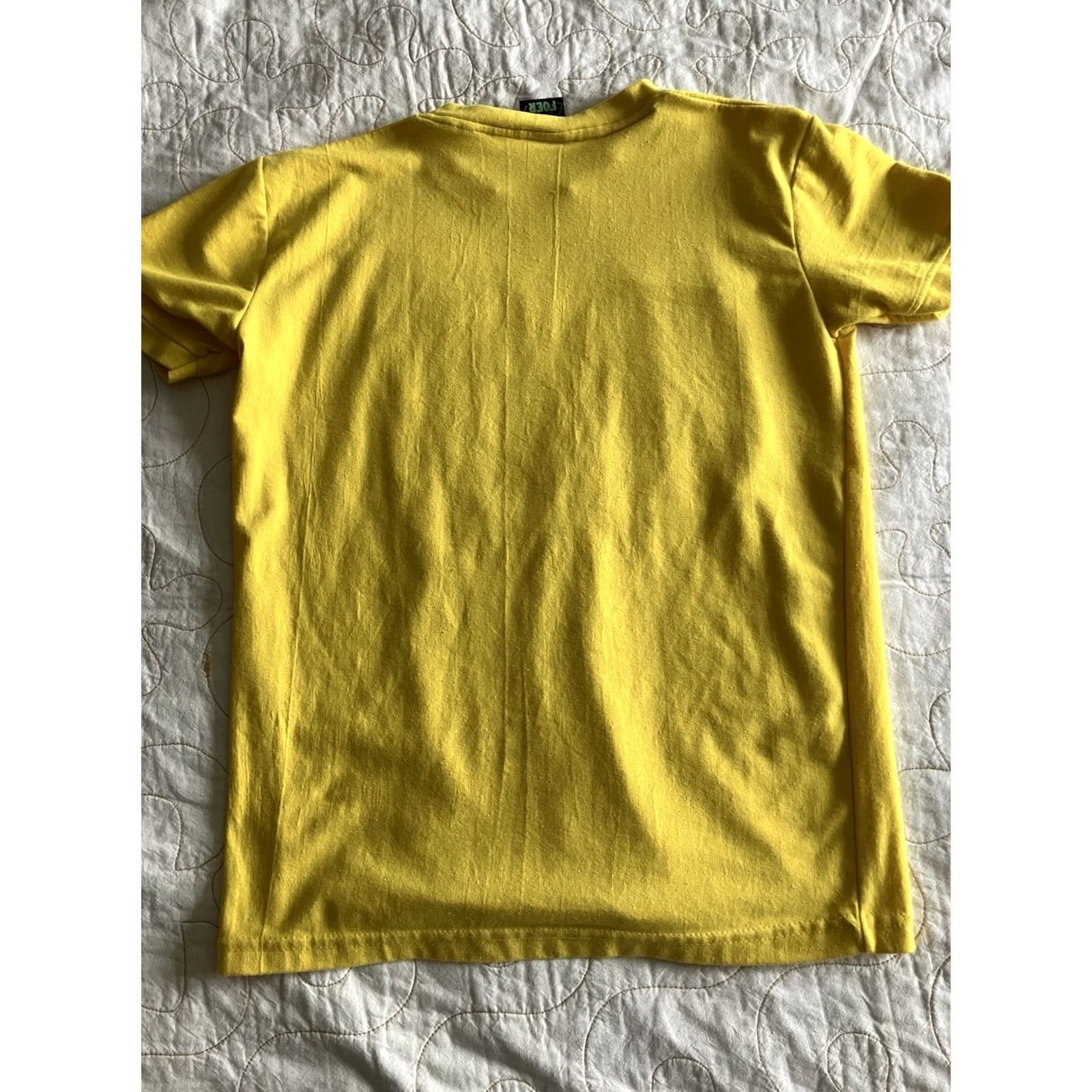 Polo Ralph Lauren JUV Polo Ralph Lauren Boot Leg 3D T Shirt Short Sleeve Yellow Retro Mens S Size US S / EU 44-46 / 1 - 8 Thumbnail