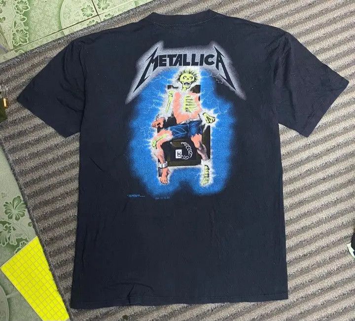 Vintage 💥FINAL DROP💥VINTAGE METALLICA BROCKUM Size US L / EU 52-54 / 3 - 7 Thumbnail