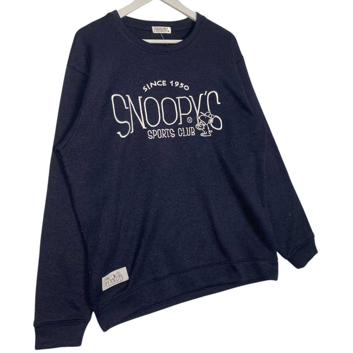 Vintage Vintage Peanuts Printed Crewneck Sweatshirt Blue Size LL Size L / US 10 / IT 46 - 3 Thumbnail