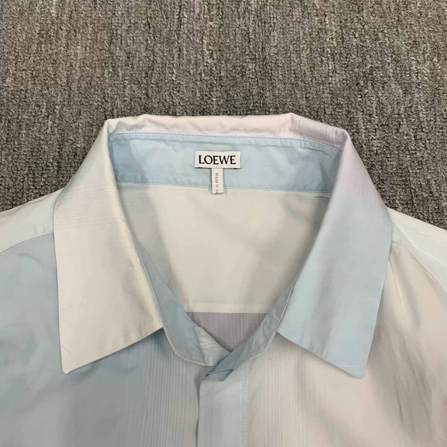 Loewe Loewe stripe pocket embroidery shirt 40 95 new Size S / US 4 / IT 40 - 8 Thumbnail