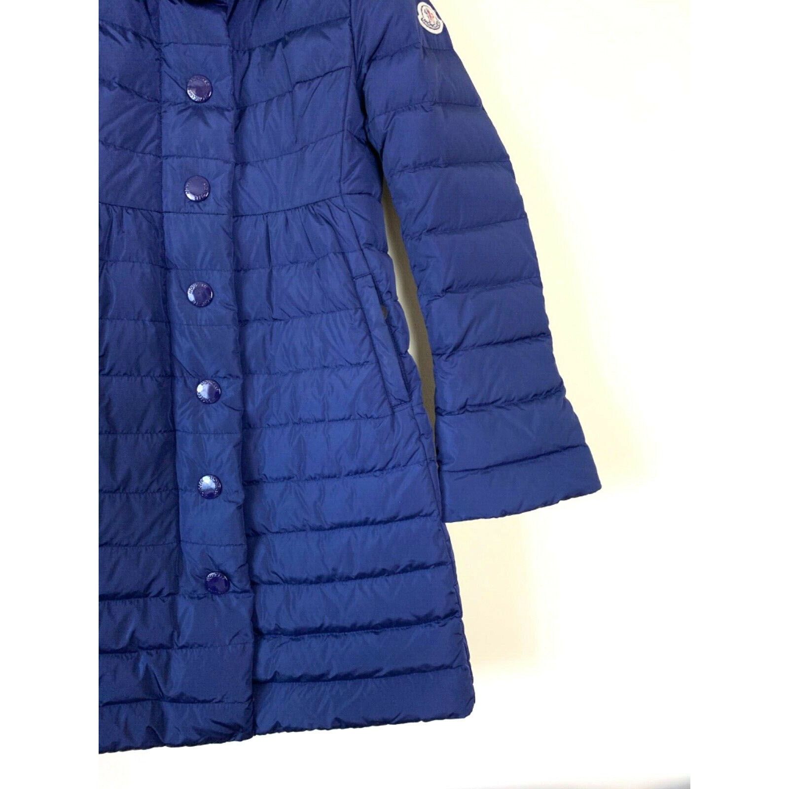 Moncler Women's MONCLER JURA Down Jacket Coat Parka SZ 0 XS Blue Size XS / US 0-2 / IT 36-38 - 7 Thumbnail