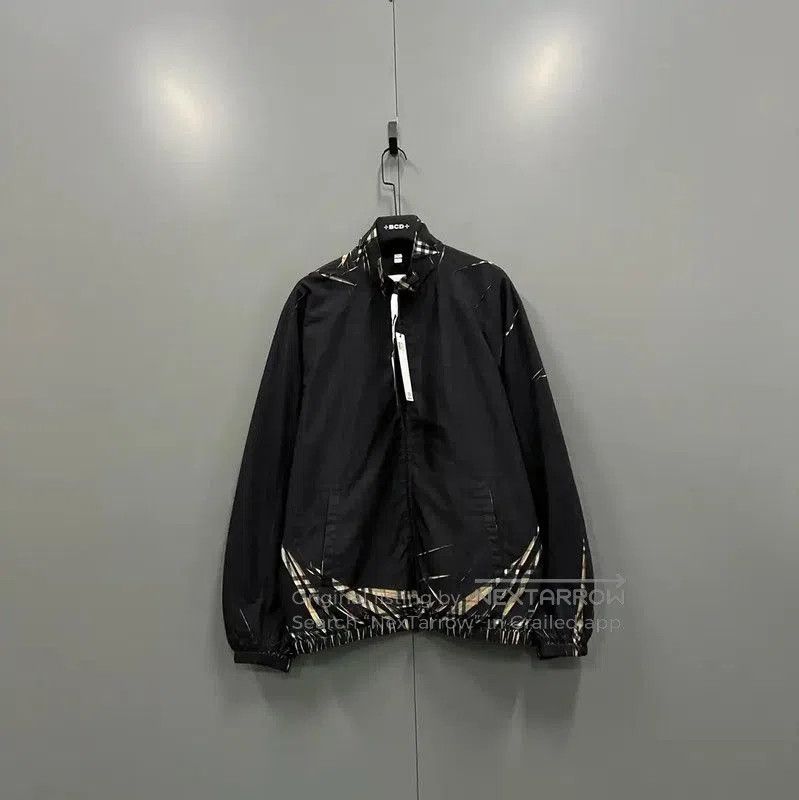 Burberry Burberry Black Cotton Long Sleeve Jacket. Size US L / EU 52-54 / 3 - 1 Thumbnail