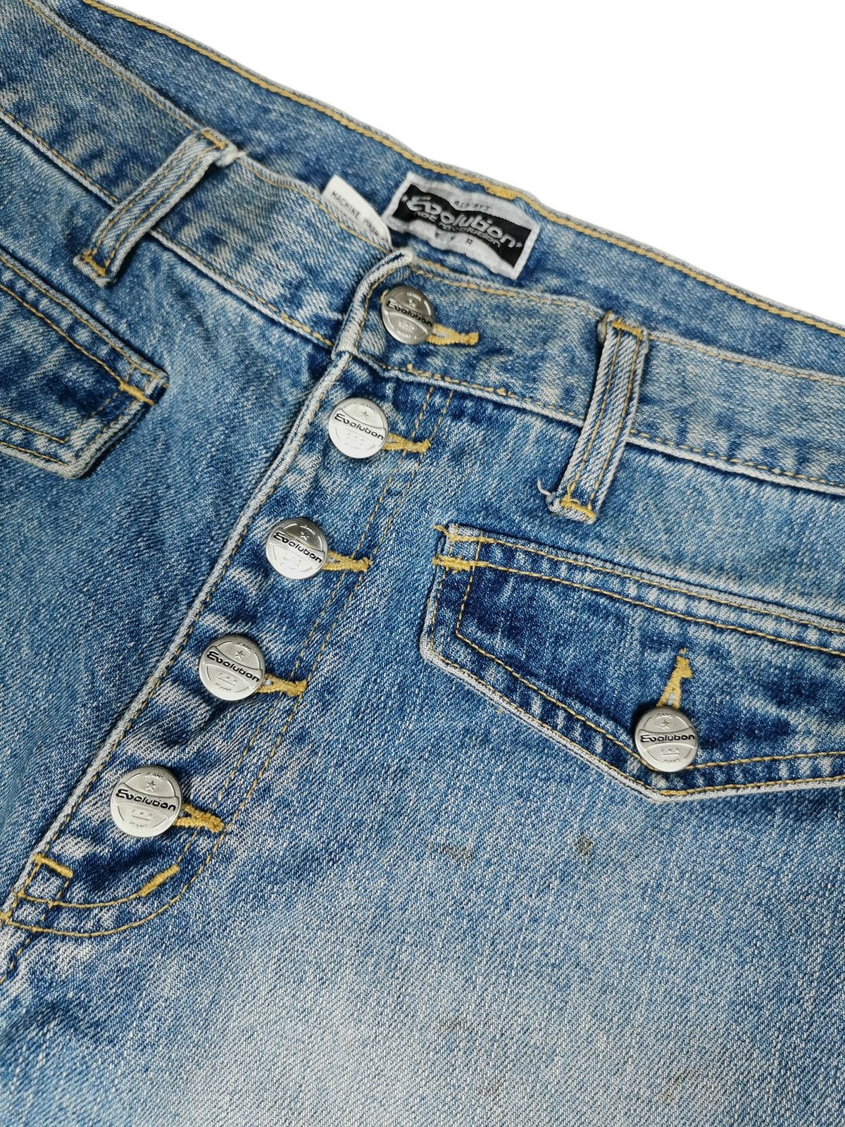 If Six Was Nine Evolution bootcut style showbutton denim jeans size 31x31 Size US 31 - 10 Thumbnail
