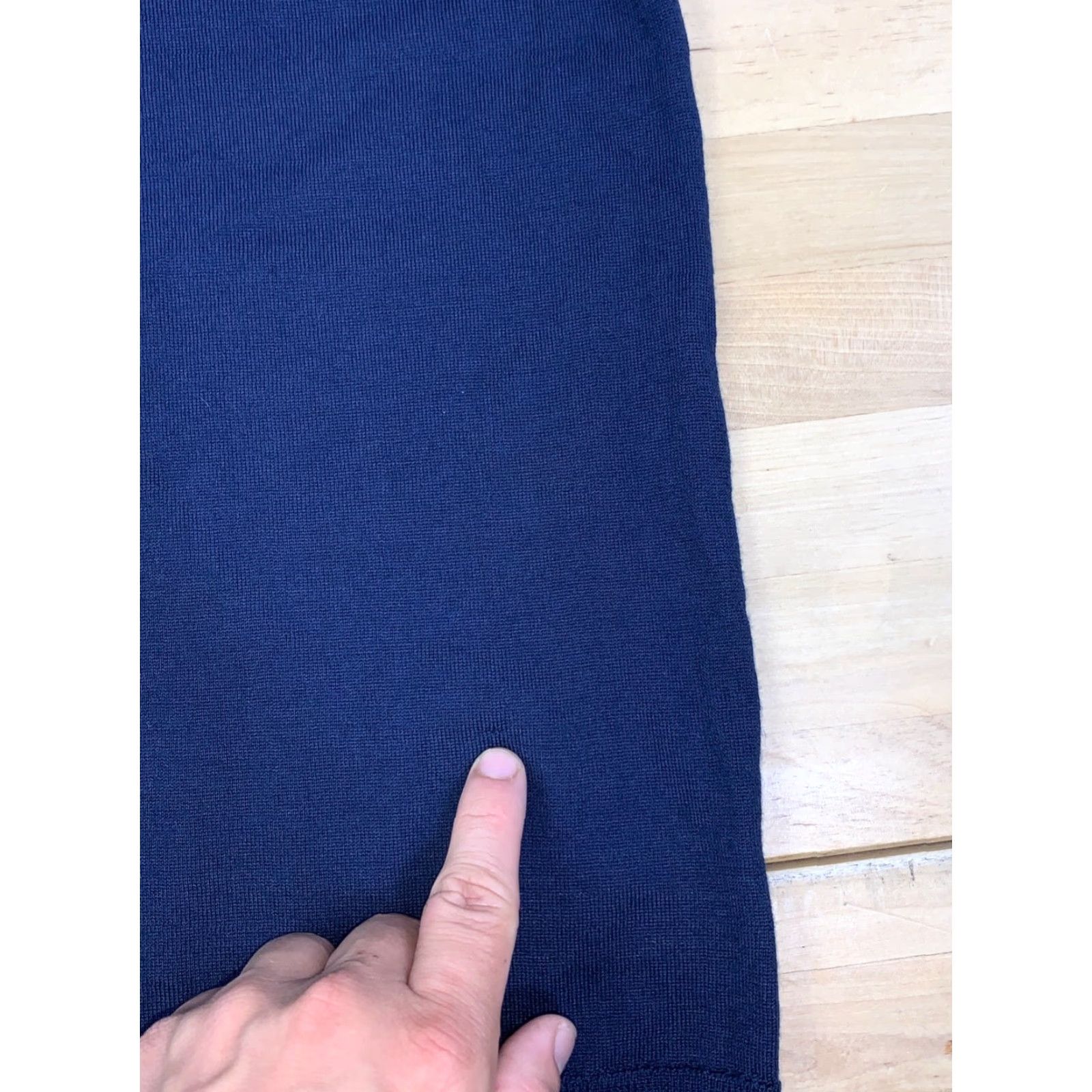 J.Crew J.CREW Sweater Tippi Wool Pullover Blue 2XS Womens Knit Long Sleeve Regular Modern Runway Casual Winter Fall Spring Size XXS / US 00 / IT 34 - 6 Thumbnail