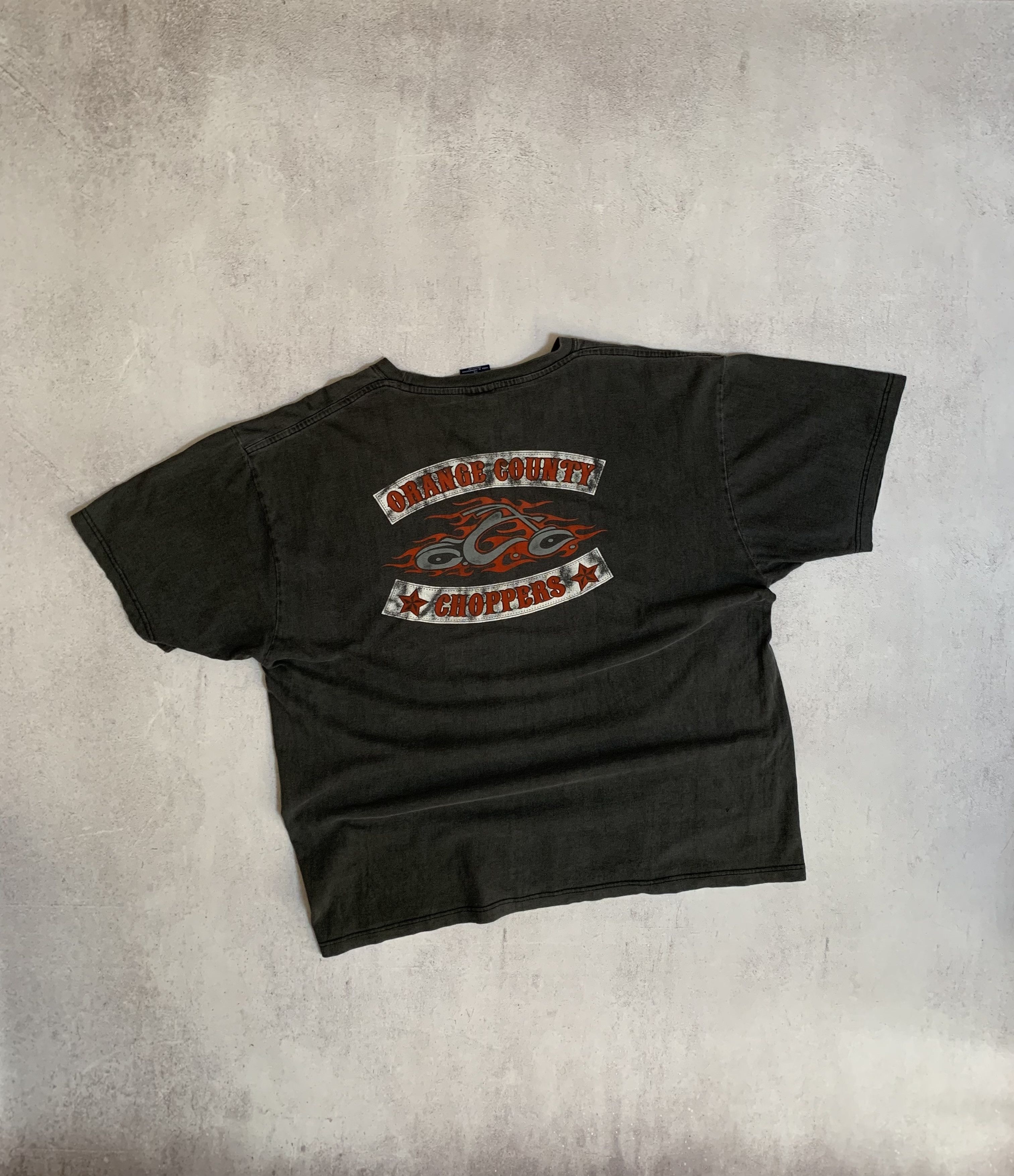 Vintage × West Coast Choppers Vintage Choppers T Shirt Tee Baggy Racing Avant-Garde 90s Size US XL / EU 56 / 4 - 1 Thumbnail