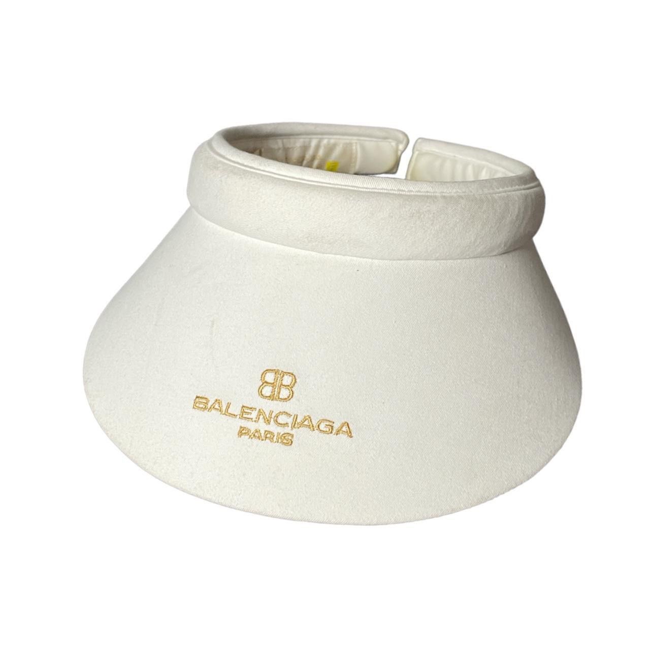 image of Balenciaga Sun Visor in Blue, Men's