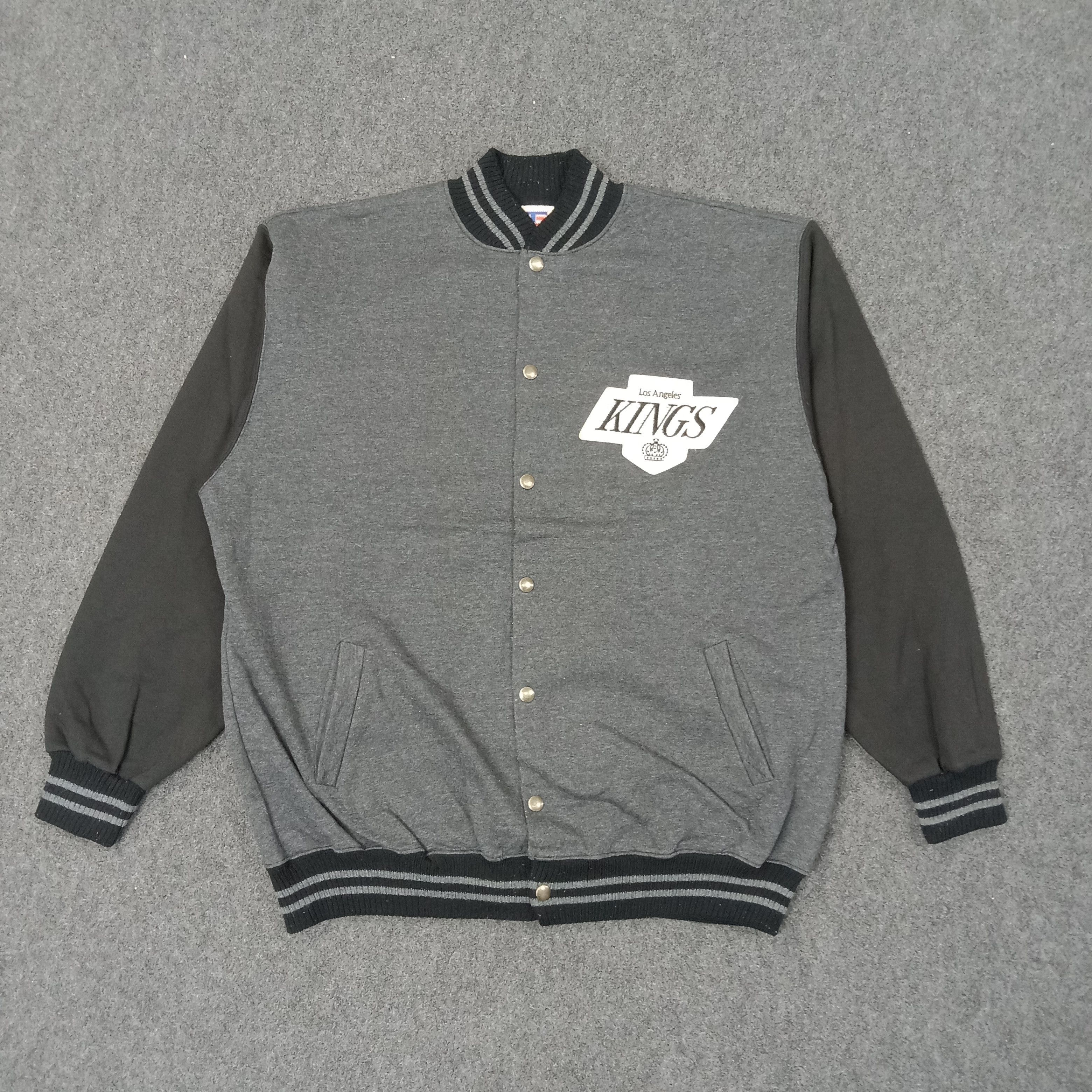 NHL Los Angeles King American Hockey Varsity Sweatshirt C248N18 Size US XL / EU 56 / 4 - 4 Thumbnail