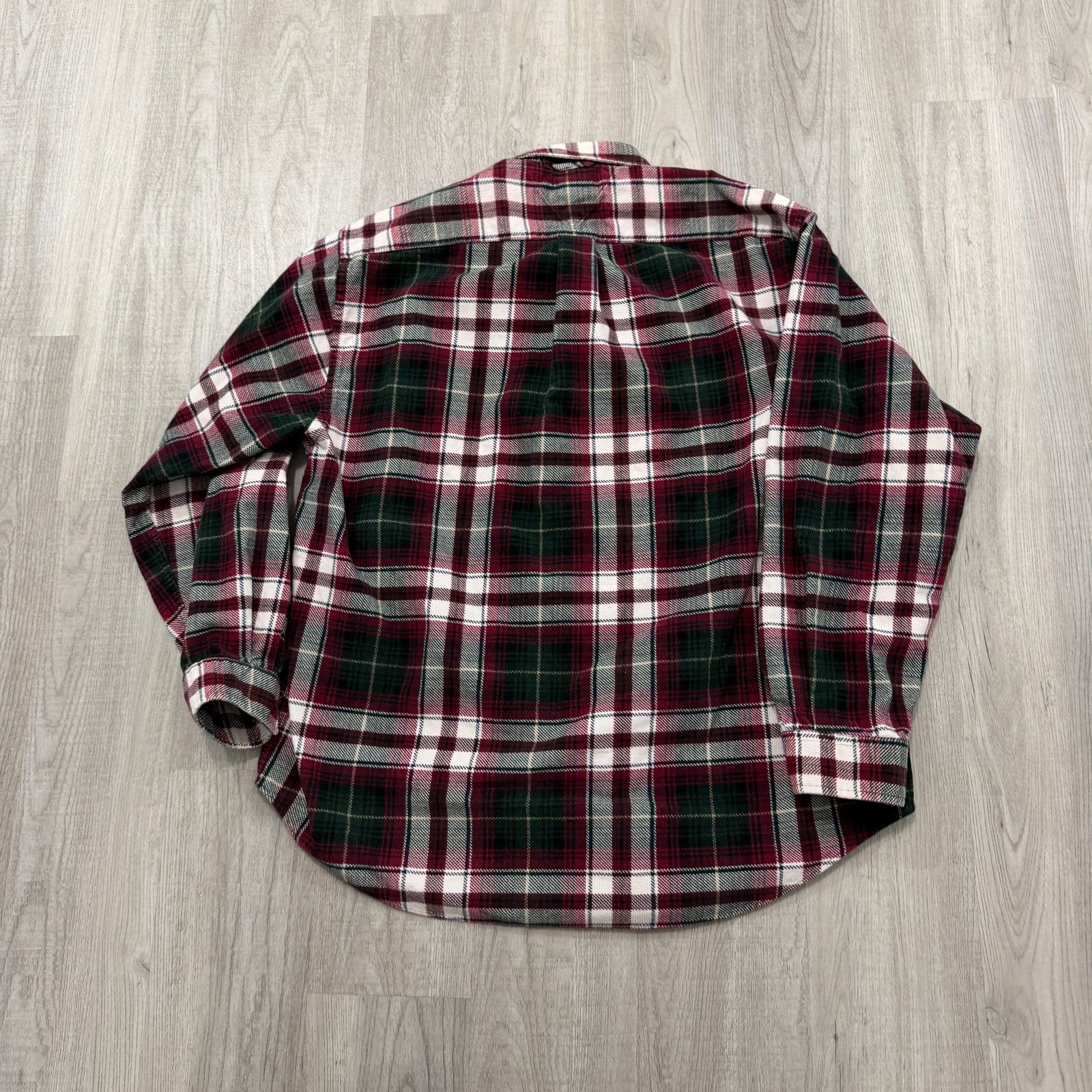 Tommy Hilfiger Vintage Tommy Hilfiger Corduroy Button Shirt Large Plaid Size US L / EU 52-54 / 3 - 5 Thumbnail