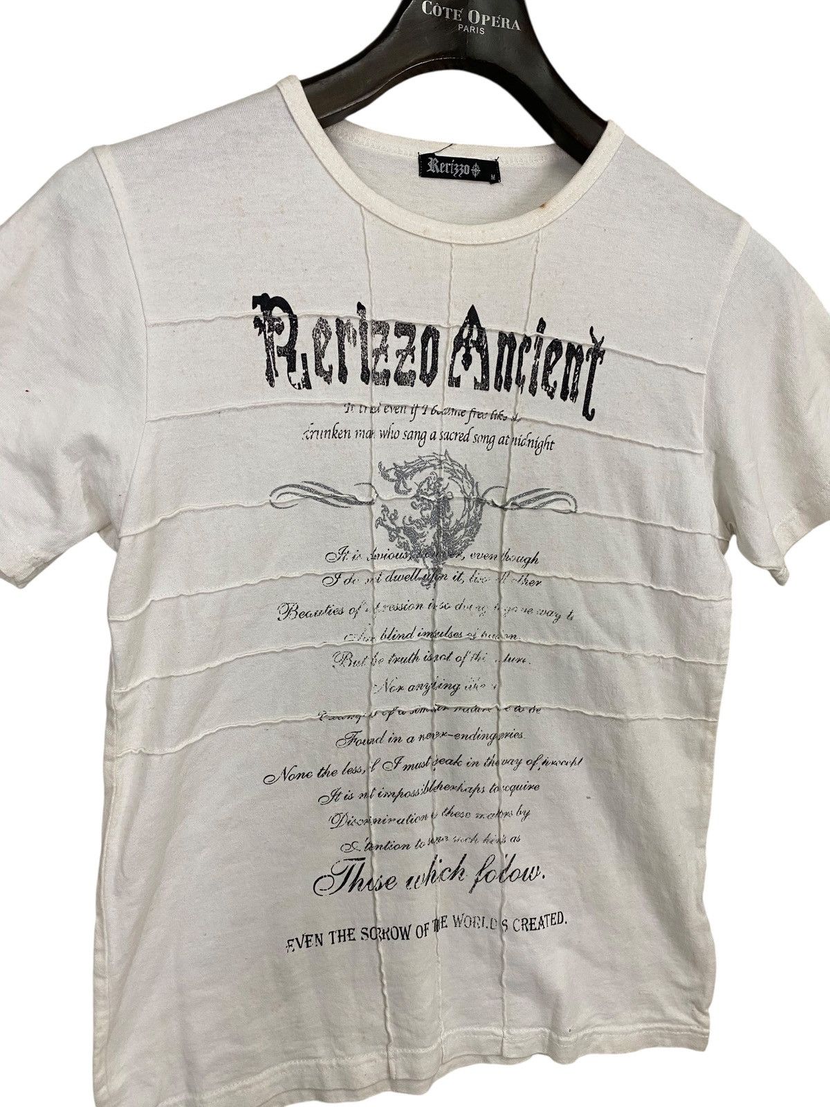 Seditionaries Rerizzo japanase punk gothic tshirt avant grade Size US M / EU 48-50 / 2 - 3 Thumbnail