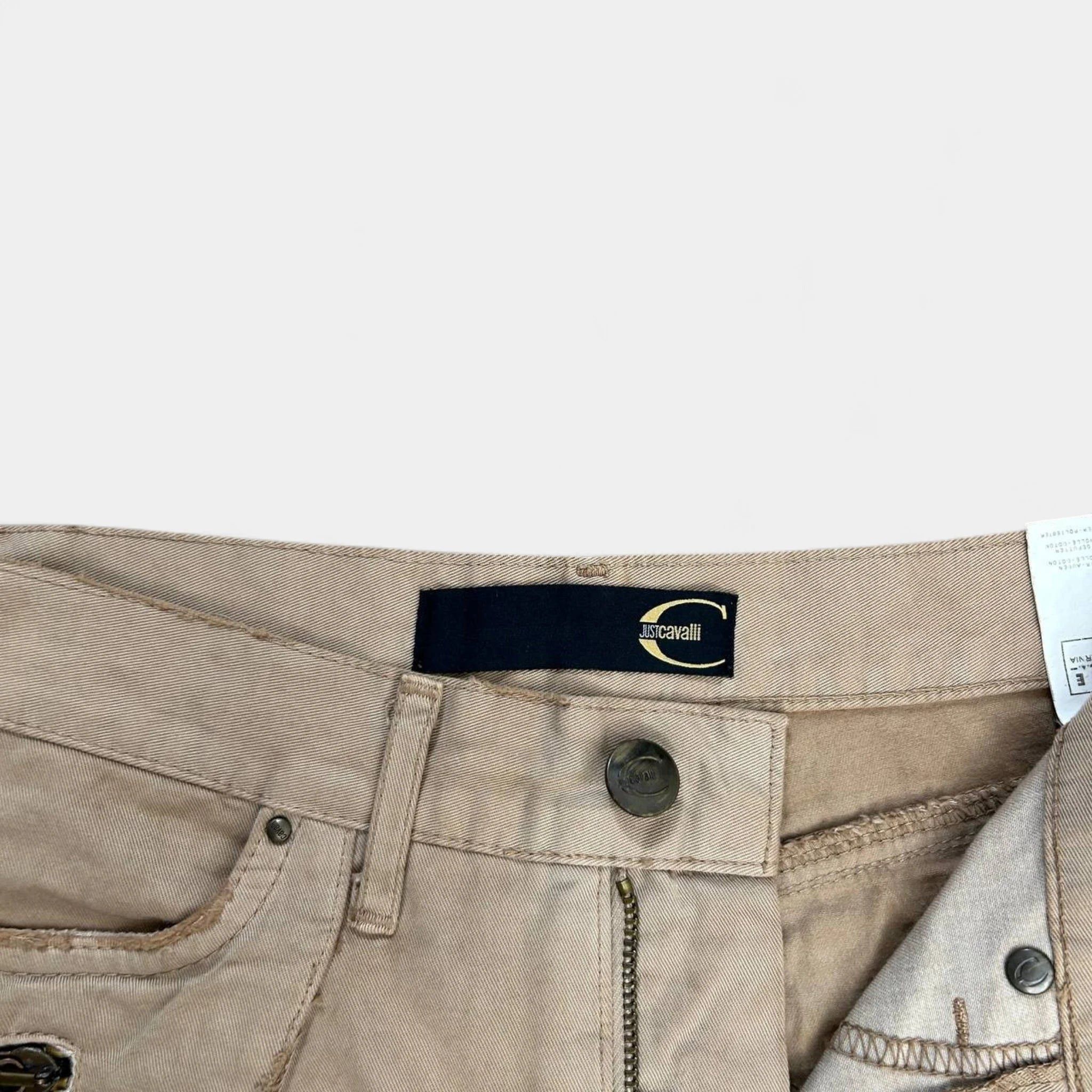 Roberto Cavalli Cavalli Vintage Multi-pocket Skirt Size 26" / US 2 / IT 38 - 4 Thumbnail