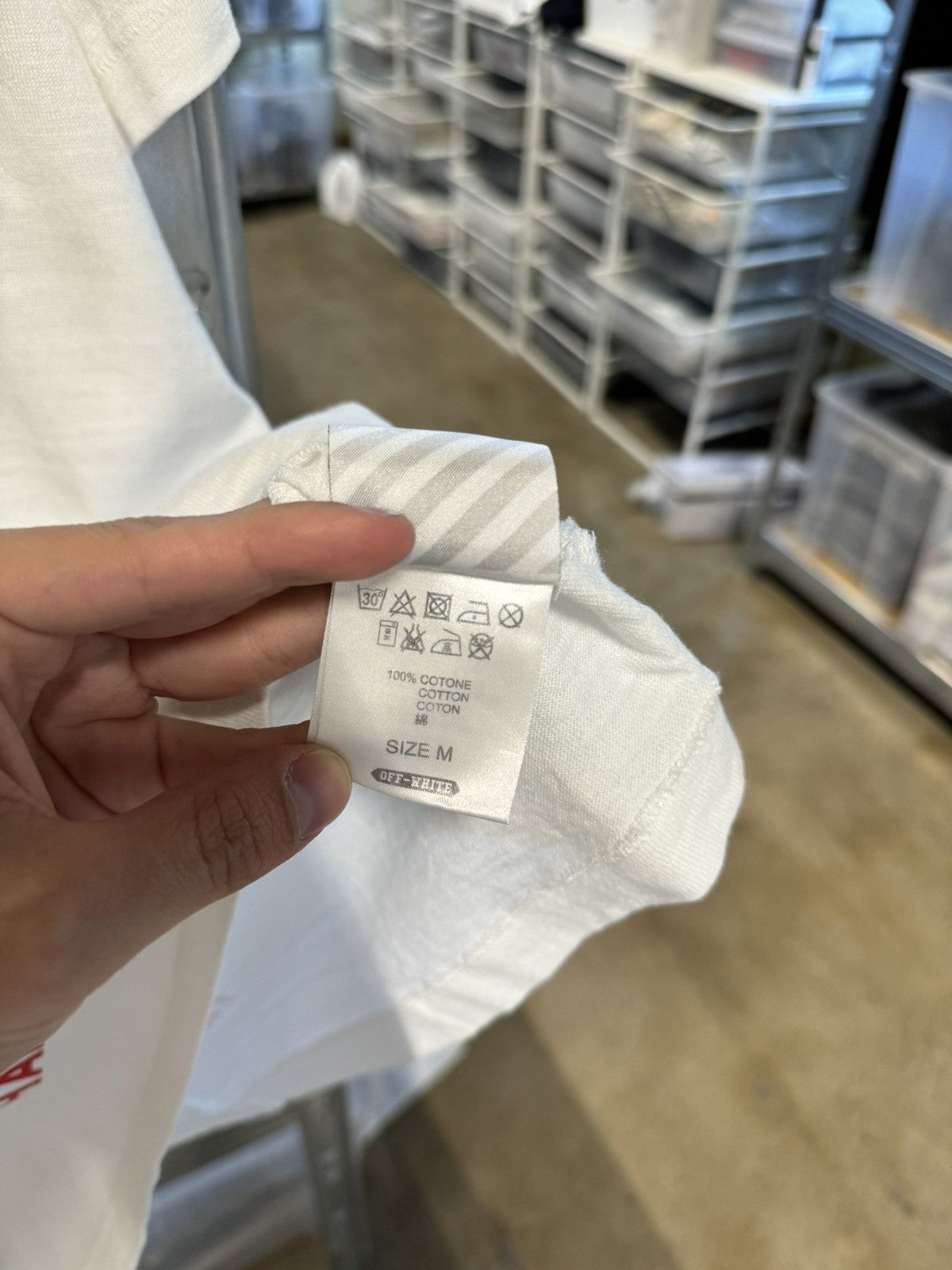 Off-White × Virgil Abloh Off-White X Othelo Hervacio FW15 RARE Hail Mary T-Shirt Size US M / EU 48-50 / 2 - 7 Thumbnail