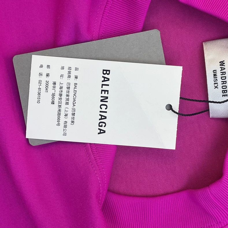 Balenciaga Balenciaga Solid Color Round Neck Short Sleeve Size XS / US 0-2 / IT 36-38 - 7 Thumbnail