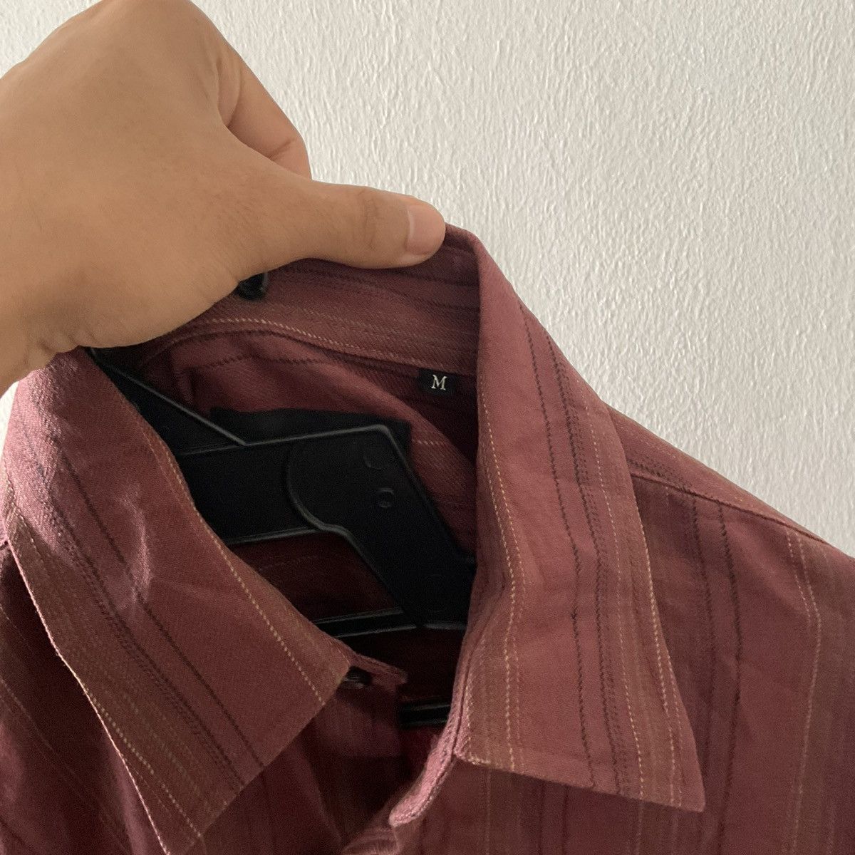 Kansai Yamamoto Vintage 00s Kansai Yamamoto Button Up Shirt Stripe Size US M / EU 48-50 / 2 - 6 Thumbnail