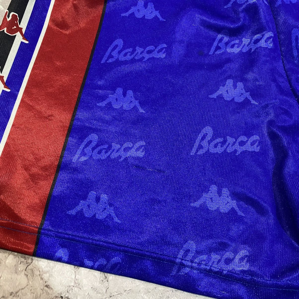 Kappa VINTAGE KAPPA BARCELONA GAYA SHORT MONOGRAMM 90s Size US 34 / EU 50 - 6 Thumbnail