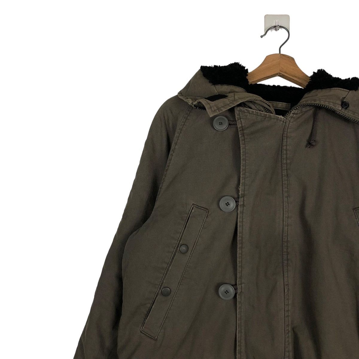 Alpha Industries 🔥VINTAGE CHORE JACKET CARGO ALPHA INDUSTRIES USA MILITARY Size US L / EU 52-54 / 3 - 7 Thumbnail