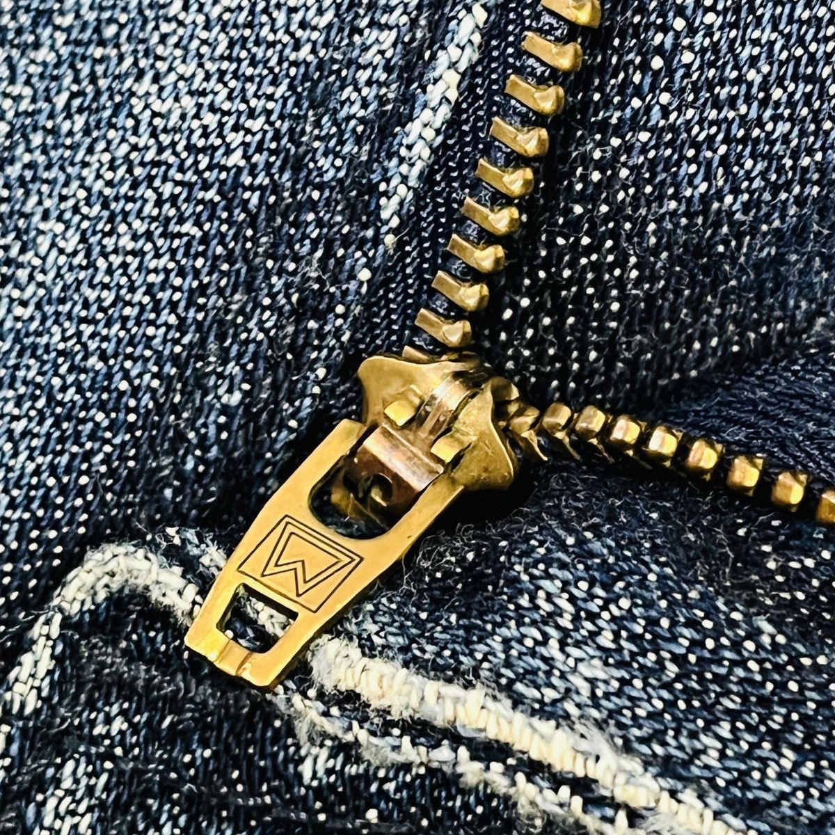 Japanese Brand Vintage Flared Wrangler Hidden Rivet Distressed Denim Jeans Size US 32 / EU 48 - 16 Thumbnail