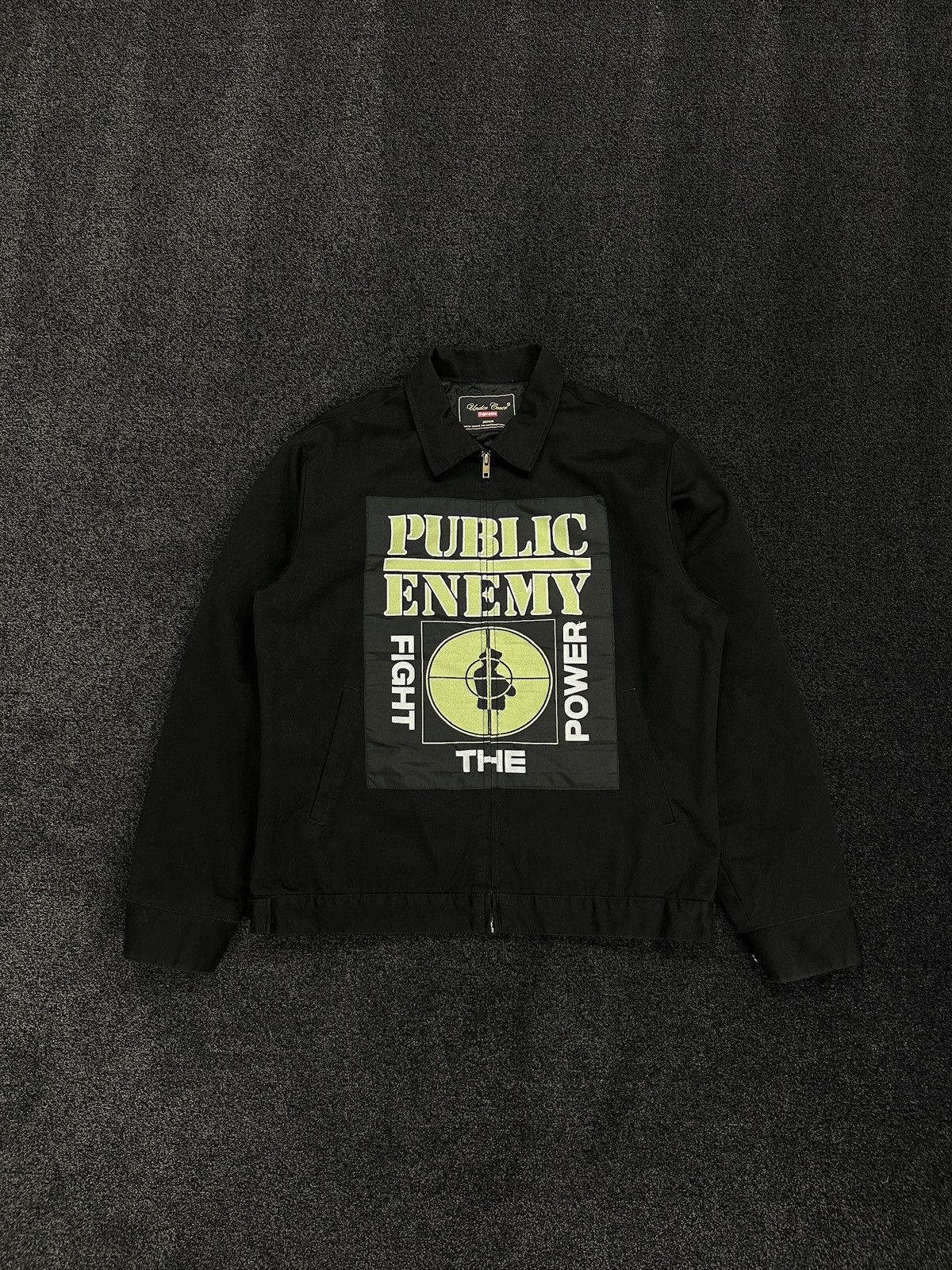 Supreme Supreme Undercover Public Enemy Work Jacket Black Size US M / EU 48-50 / 2 - 1 Thumbnail
