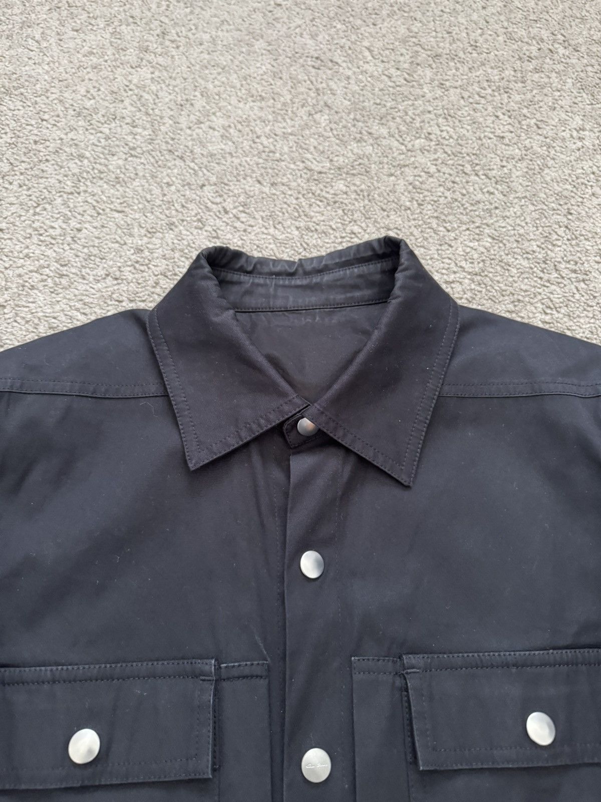 Rick Owens FW21 Rick Owens Mainline Belted Military Cargo Jacket Size US S / EU 44-46 / 1 - 2 Thumbnail