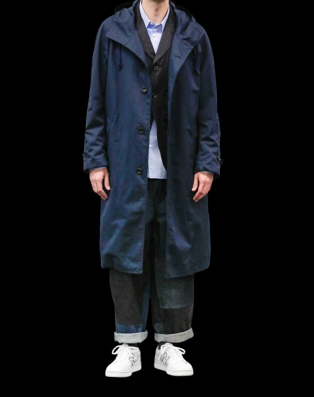 Comme des Garcons Homme 🔥CDG HOMME AW20 PATERN INNER LONG COAT JACKET Size US M / EU 48-50 / 2 - 1 Thumbnail