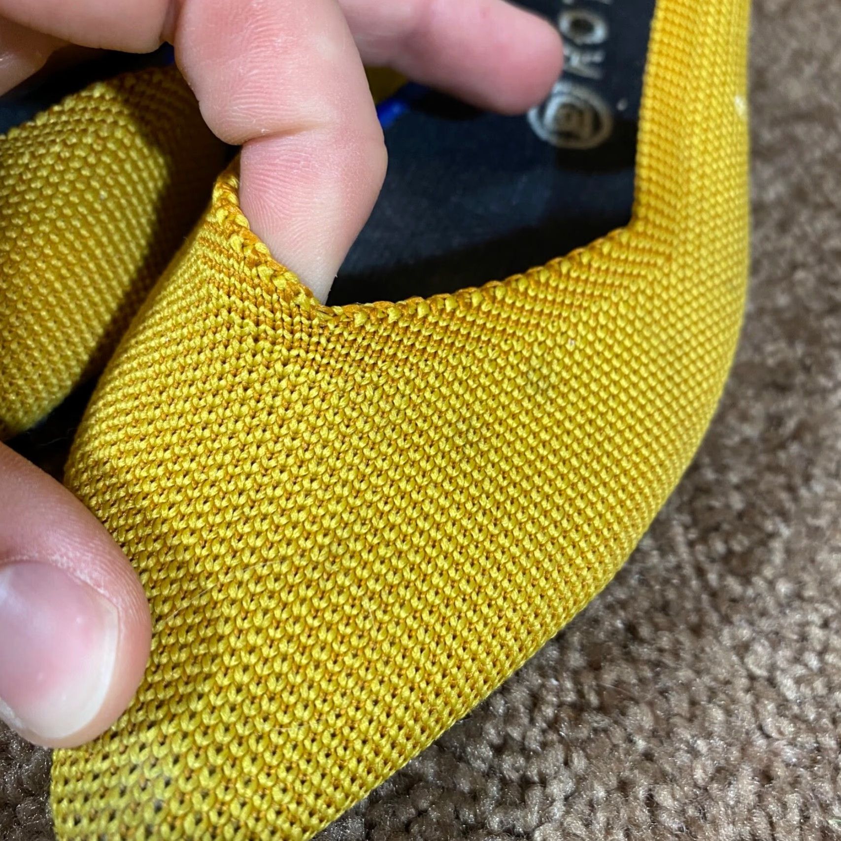 Rothy's Rothy’s Womens 8.5 Yellow Ballet Flat Workwear Casual Authentic Flat Shoes Women’s Size US 6 / IT 36 - 5 Thumbnail