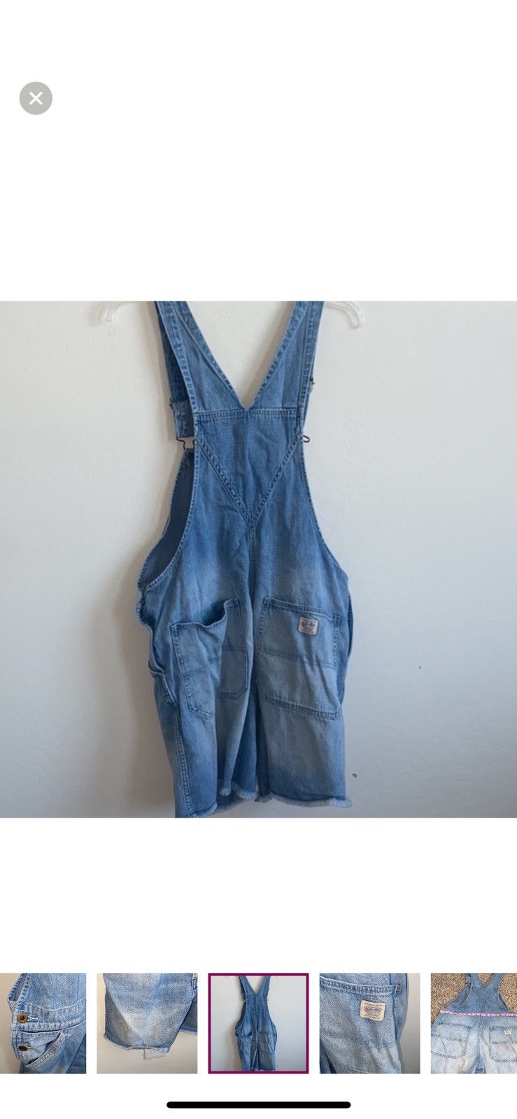 Denim & Supply Ralph Lauren Ralph Lauren denim and supply small denim shortalls Size 28" / US 6 / IT 42 - 5 Thumbnail