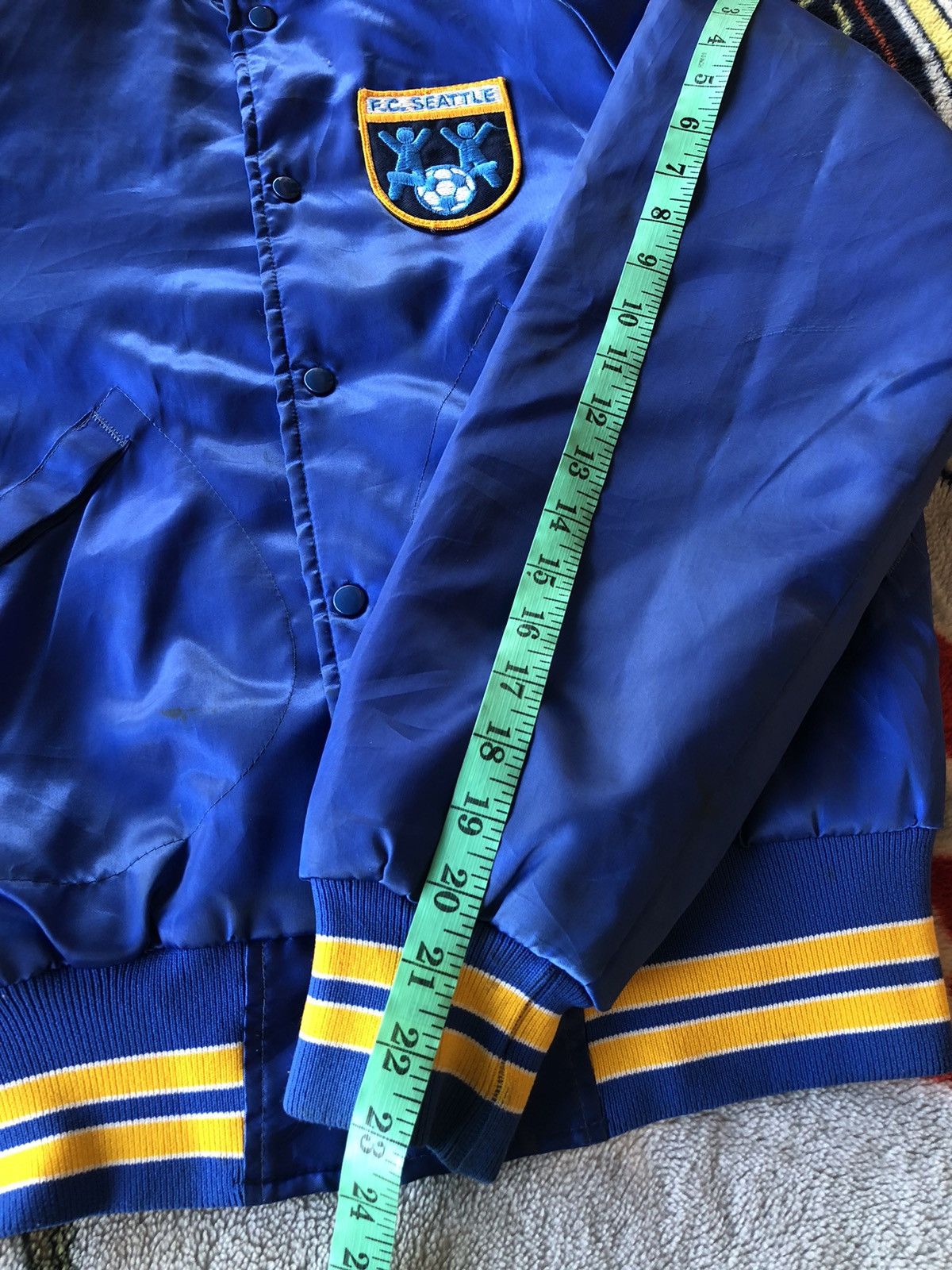 Dunbrooke Vintage 80's Pla Jac by Dunbrooke Network Bomber Jacket Size US S / EU 44-46 / 1 - 10 Thumbnail