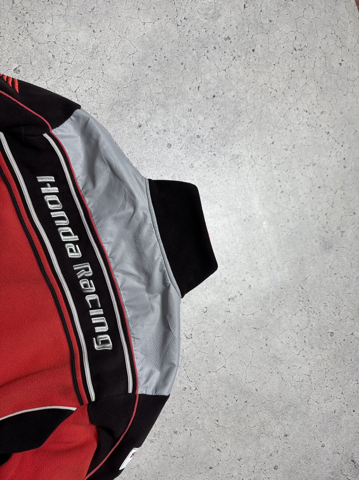 Honda Honda Racing Full Zip Fleece Jacket Vintage Size US XS / EU 42 / 0 - 13 Thumbnail