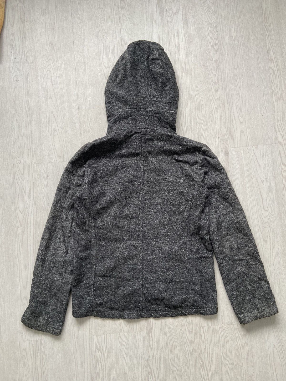 Full Count & Co. Vintage Full Count Wool Cotton Fleece Hoodie Jacket Size US M / EU 48-50 / 2 - 6 Thumbnail