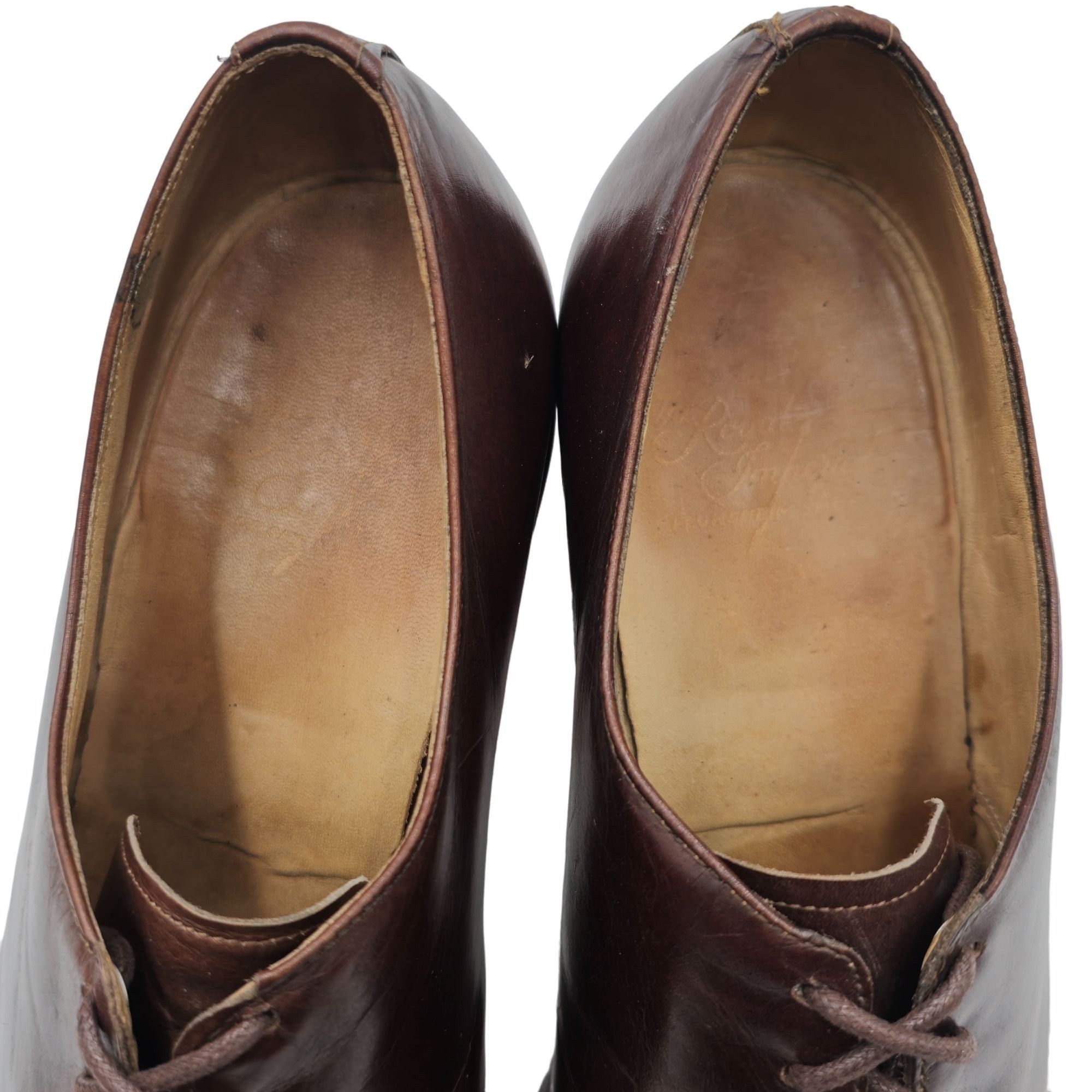 Florsheim Vintage Florsheim Spain Wholecut Mens 7.5 Dark Brown Leather Size US 7.5 / EU 40-41 - 10 Thumbnail