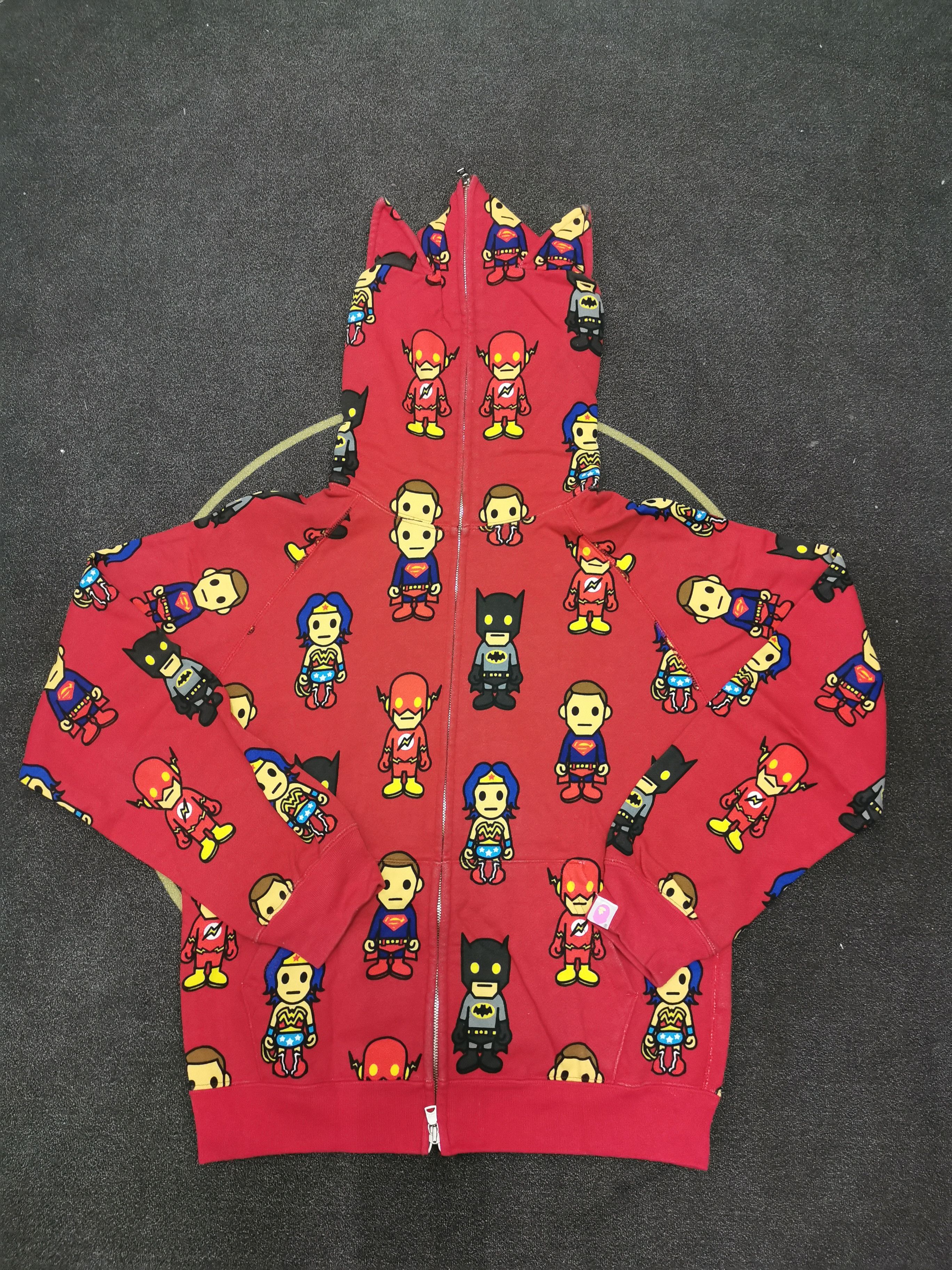 Bape x DC Comics Baby Milo Full Zip Hoodie