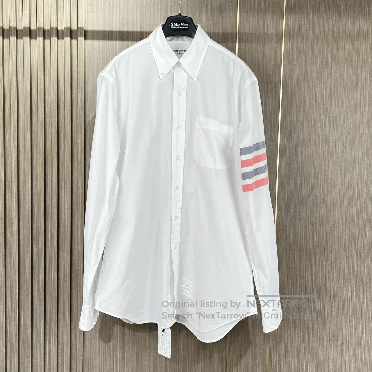 Thom Browne thom browne colored stripes long sleeve shirt. Size US M / EU 48-50 / 2 - 1 Thumbnail