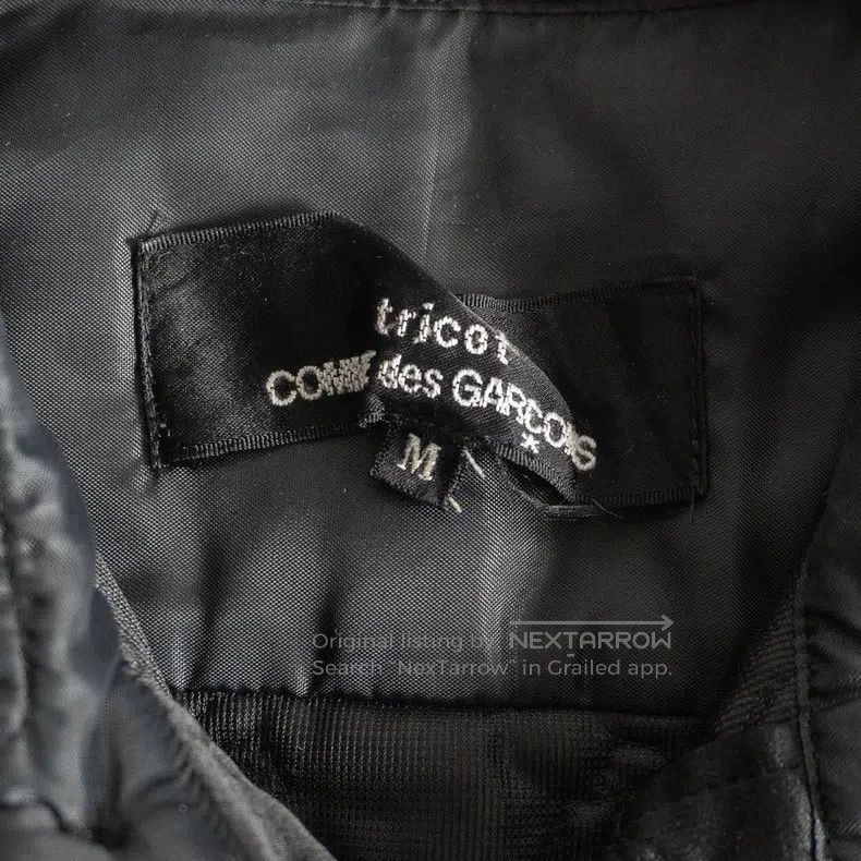 Comme des Garcons Comme Des Garcons Black embroidered quilted shirt coat Size M / US 6-8 / IT 42-44 - 4 Thumbnail