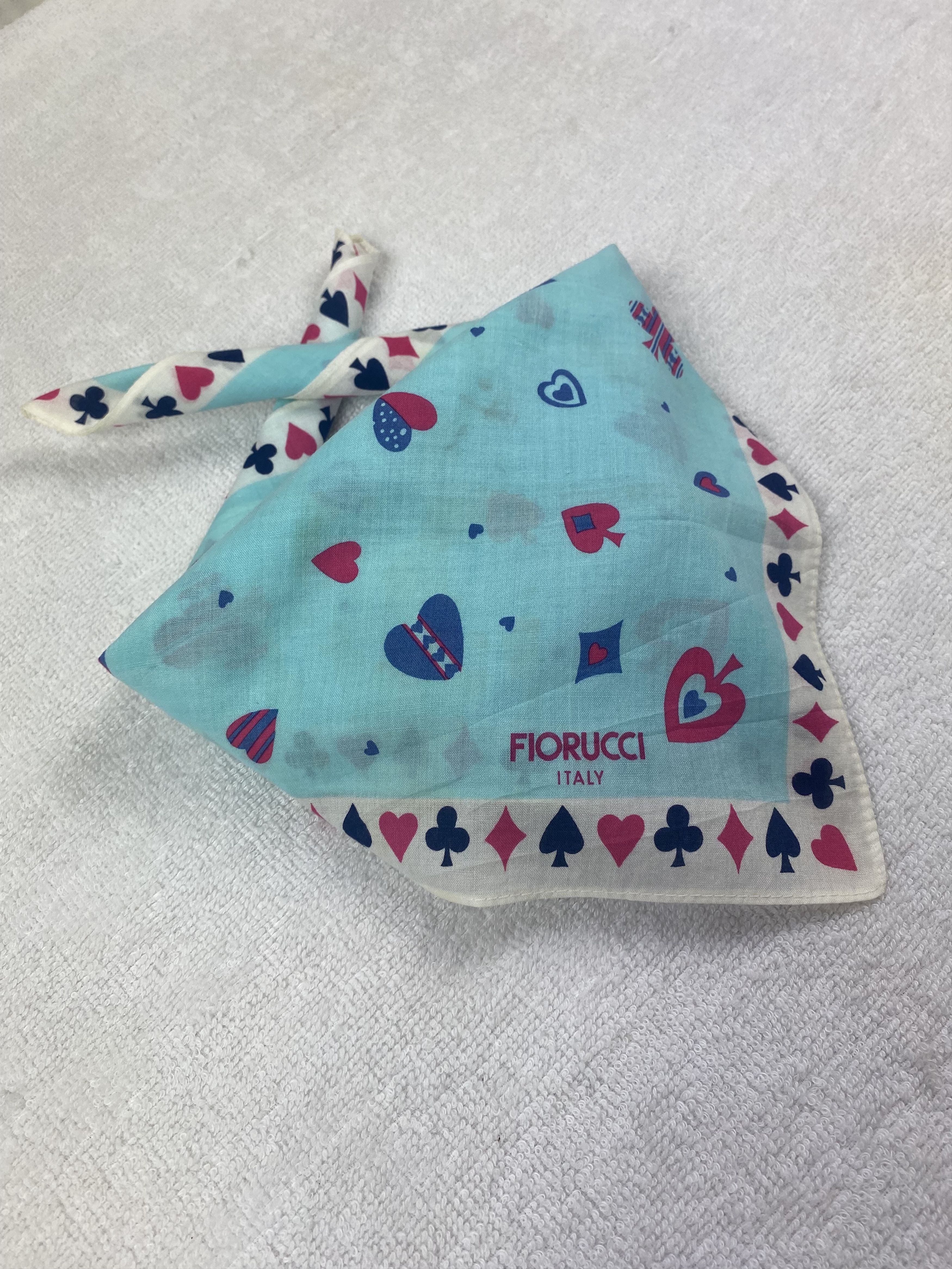 Fiorucci Fiorucci Handkerchief / Bandana / Neckerchief Size ONE SIZE - 2 Thumbnail