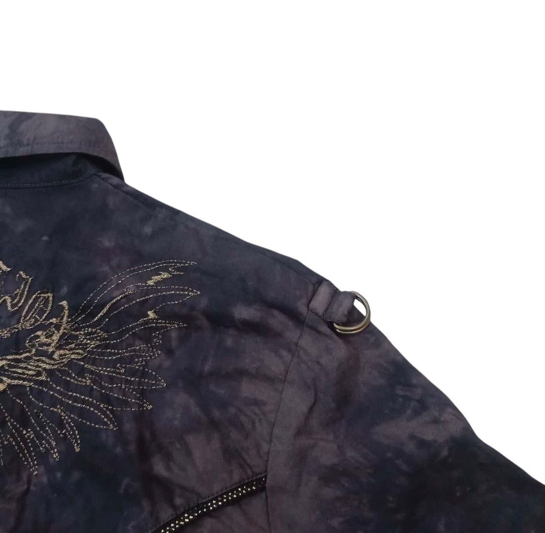 In The Attic × Japanese Brand × Vintage Vtg In the Attic Distressed button shirt Size US M / EU 48-50 / 2 - 5 Thumbnail