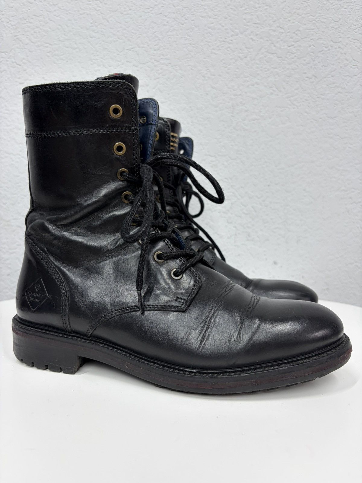 If Six Was Nine Artisan Black Harness High Guidi Vibe Leather Biker Boots Size US 9 / EU 42 - 4 Thumbnail