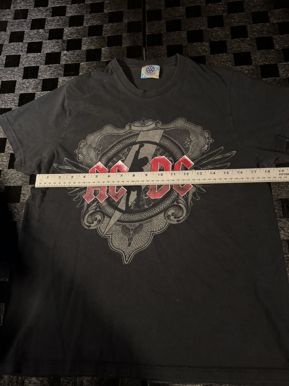 Band Tees × Vintage Vintage AC/DC Black Ice Tour Tee Size M Size US M / EU 48-50 / 2 - 4 Thumbnail
