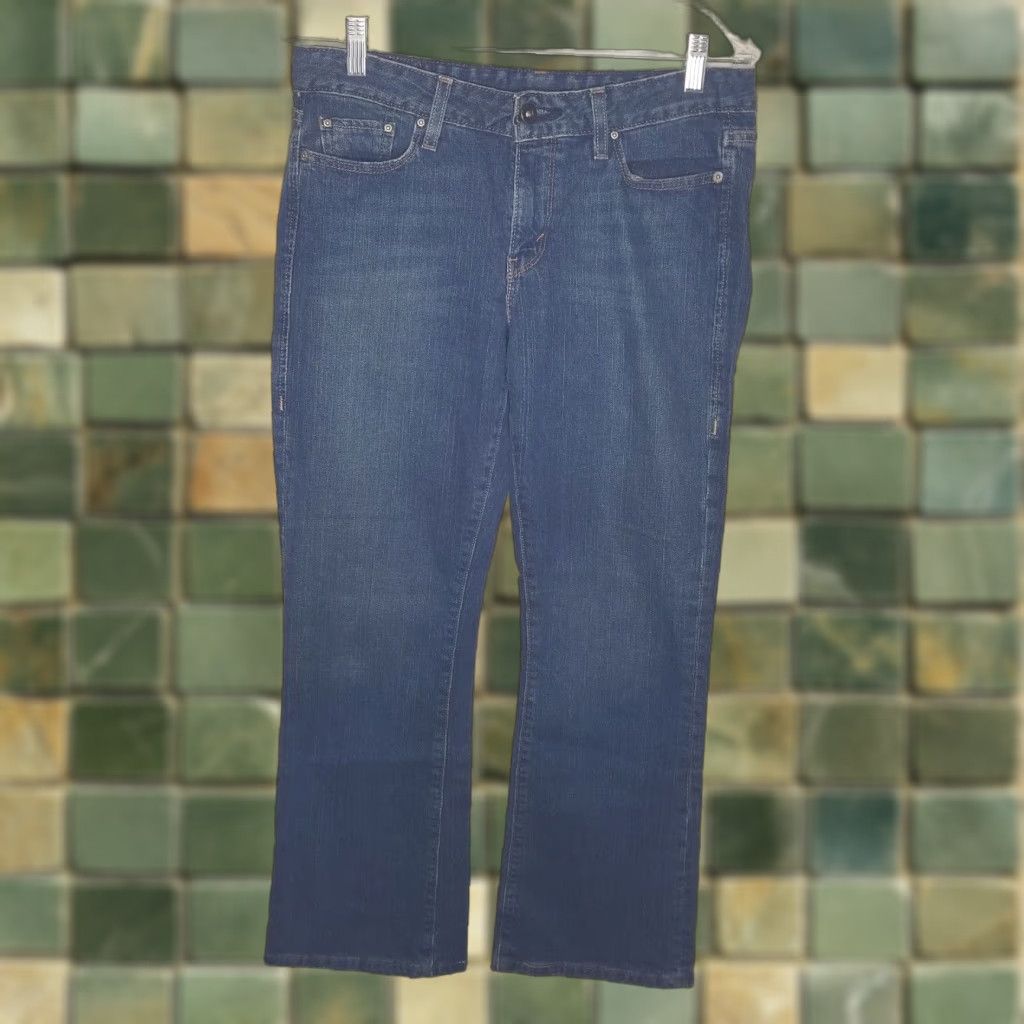 Levi's Levi 553 Womens Mid Rise Bootcut Jeans Size 8S Blue Size 32" / US 10 / IT 46 - 1 Thumbnail