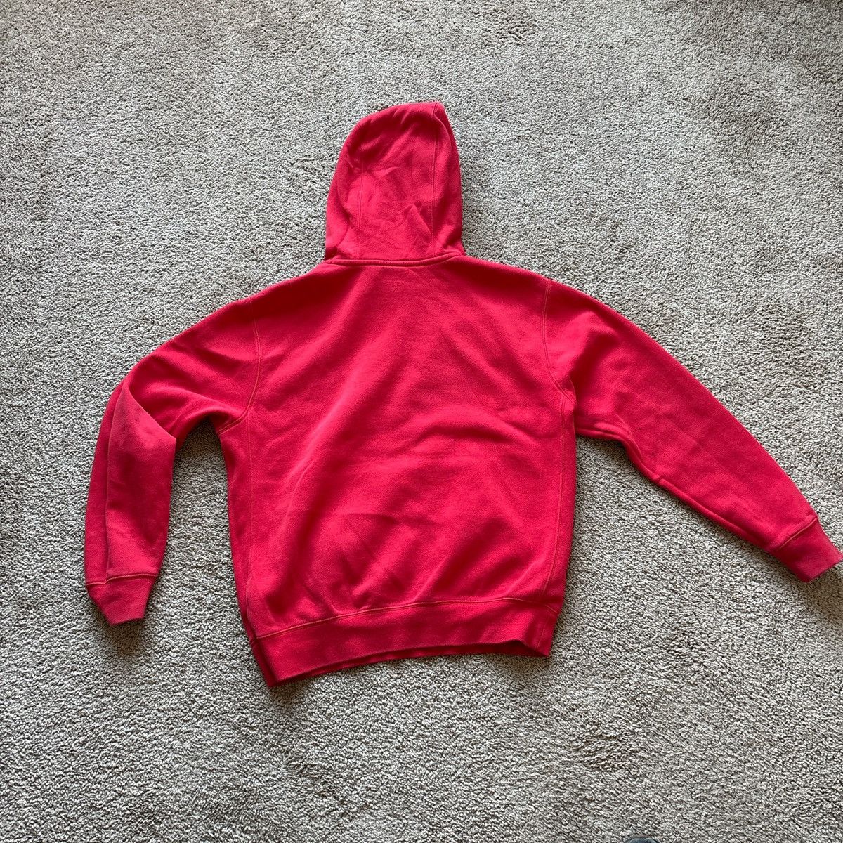 Nike Red Nike Hoodie White Swoosh Size US S / EU 44-46 / 1 - 2 Thumbnail
