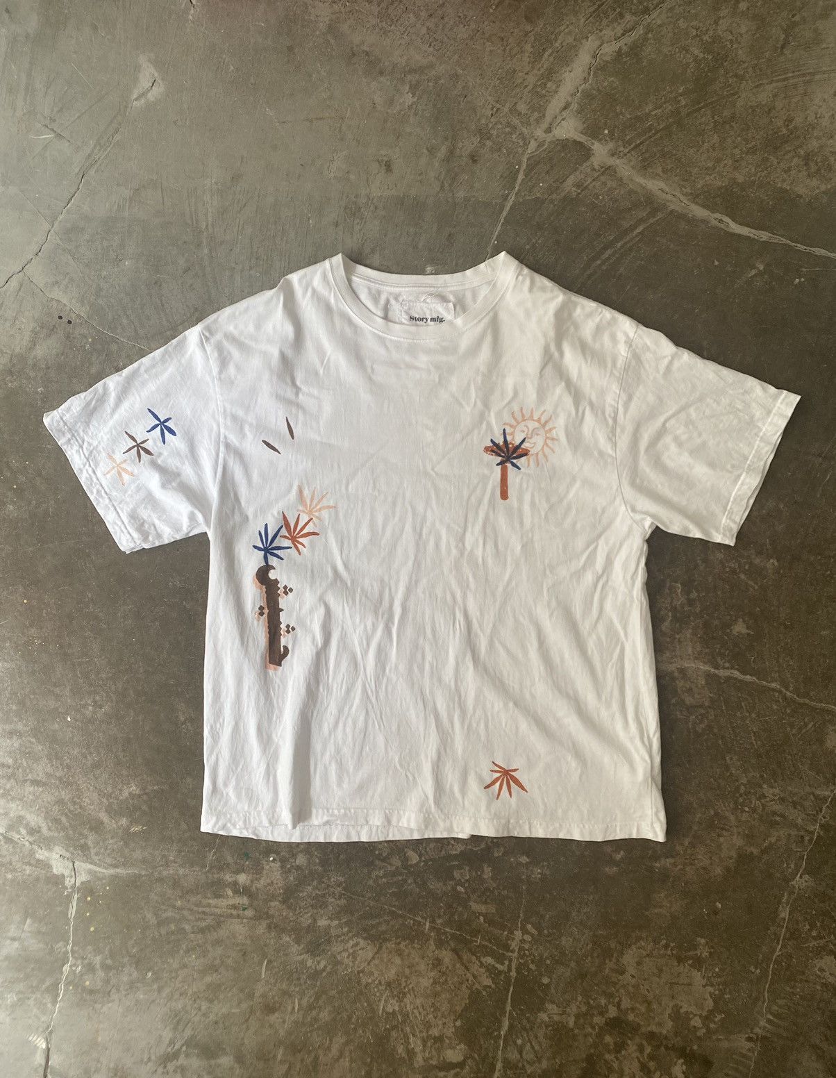 Story Mfg. Story Mfg Grateful Tee Kapital Visvim Bode Junya Watanabe Size US XL / EU 56 / 4 - 1 Thumbnail