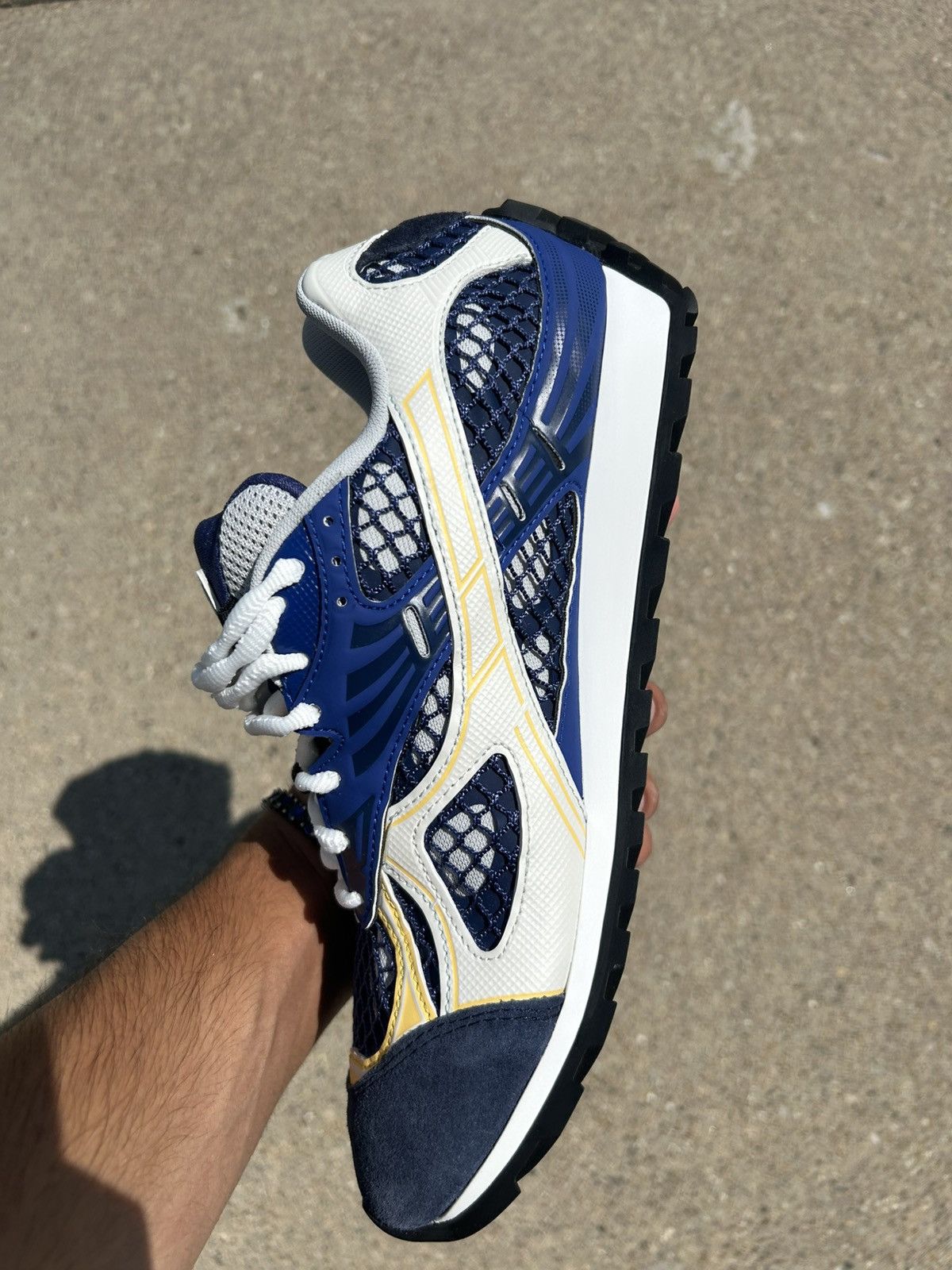 Bottega Veneta BRAND NEW BOTTEGA VENETA ORBIT SNEAKERS blue yellow size 41 Size US 8 / EU 41 - 4 Thumbnail