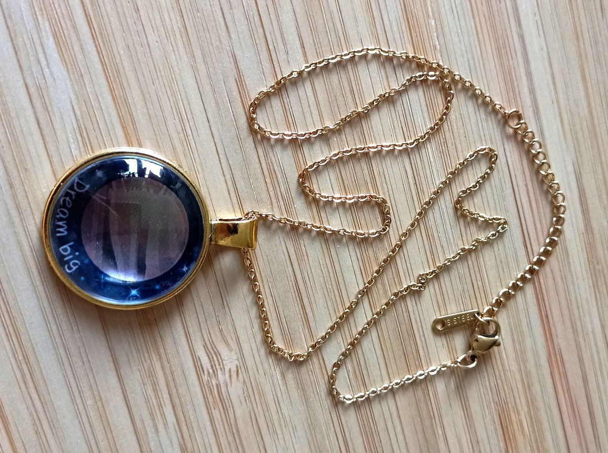 Hysteric Glamour × Japanese Brand × Vintage Punk Tiny Planet Jupiter Stainless Steel Gold Necklace Size ONE SIZE - 6 Thumbnail