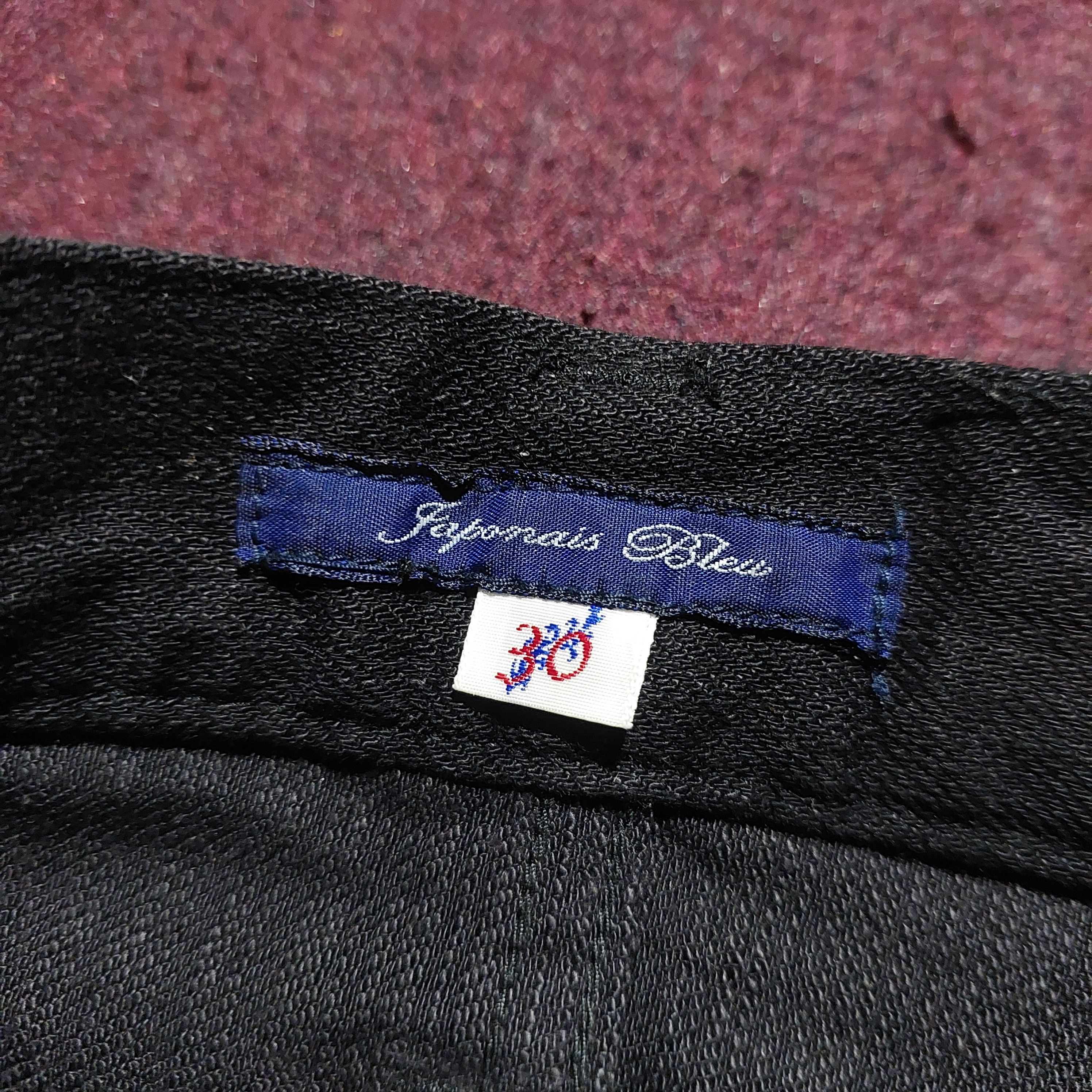 Tornado Mart Japanois Bleu red rose embroidered black denim Size US 30 / EU 46 - 12 Thumbnail