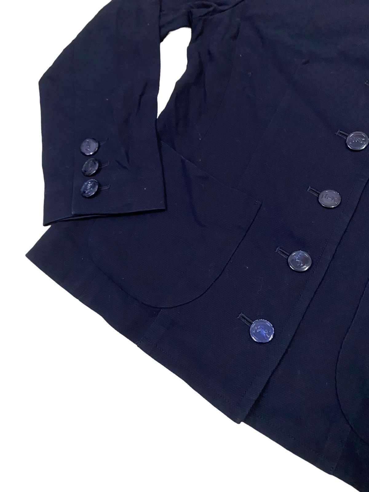 Yves Saint Laurent Yves Saint Laurent Button Jacket Size S / US 4 / IT 40 - 4 Thumbnail