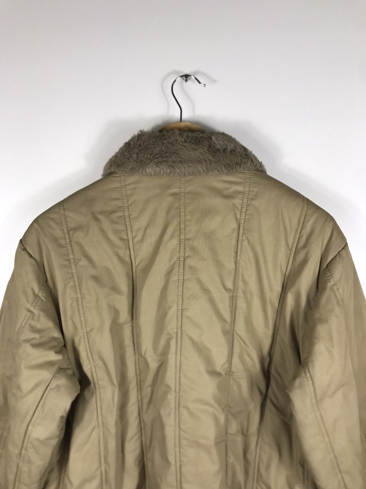 Japanese Brand ⚡️Vintage Fur Collar Bomber Jacket Size US L / EU 52-54 / 3 - 16 Thumbnail
