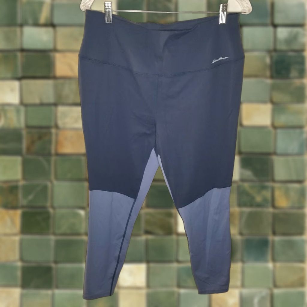 Eddie Bauer Eddie Bauer Womens Yoga Leggings Full Length Purple Blue Size XL Size 40" / US 18 - 1 Thumbnail