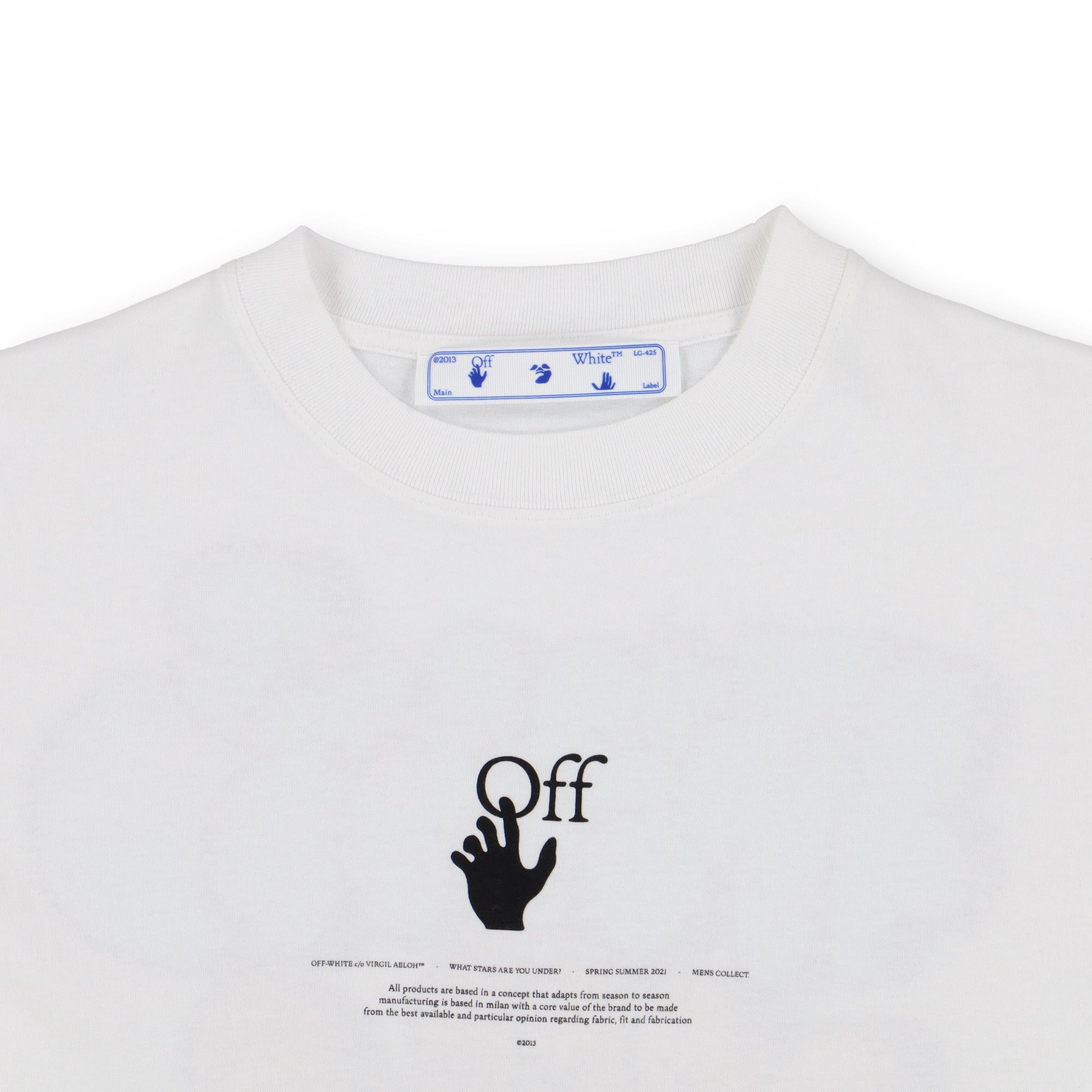 Off-White White Graff Logo T-Shirt Size US XL / EU 56 / 4 - 6 Thumbnail